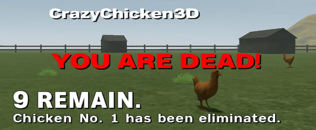 Crazy Chicken 3D browser game preview